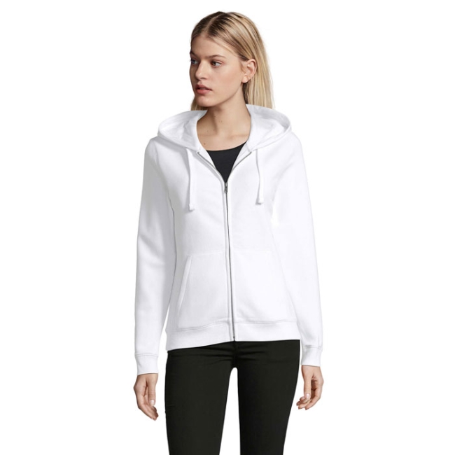 SPIKE WOMEN ZIP HOOD SWEAT
