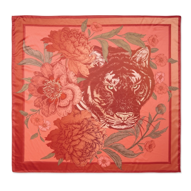 Shawl recycled satin polyester