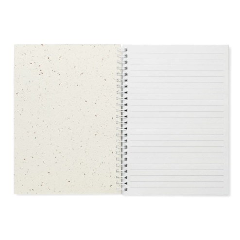 A5 seed paper cover notebook