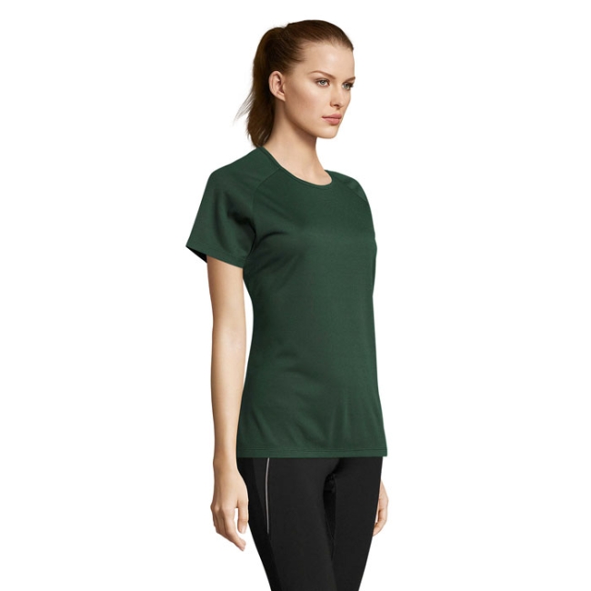 SPORTY WOMEN T-SHIRT polyes