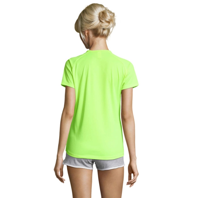 SPORTY WOMEN T-SHIRT polyes