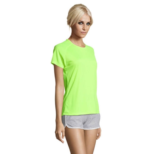 SPORTY WOMEN T-SHIRT polyes