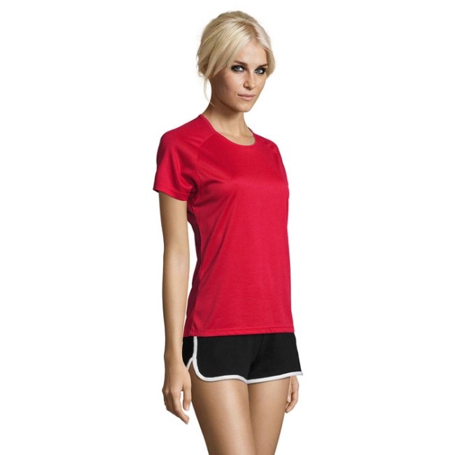 SPORTY WOMEN T-SHIRT polyes