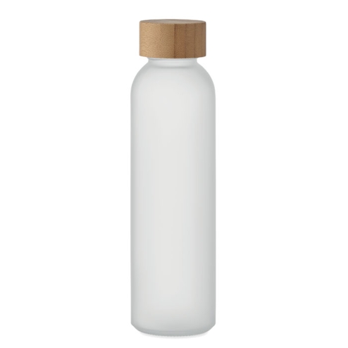 Bouteille verre dépoli 500ml