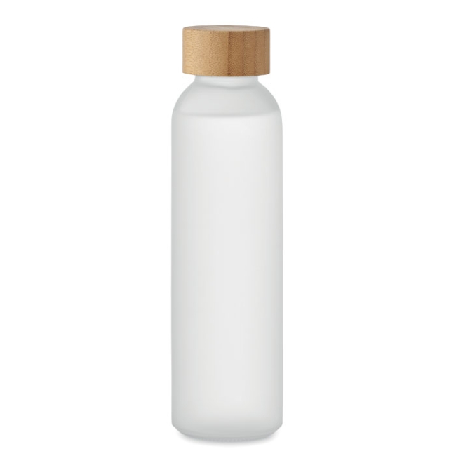 Bouteille verre dépoli 500ml
