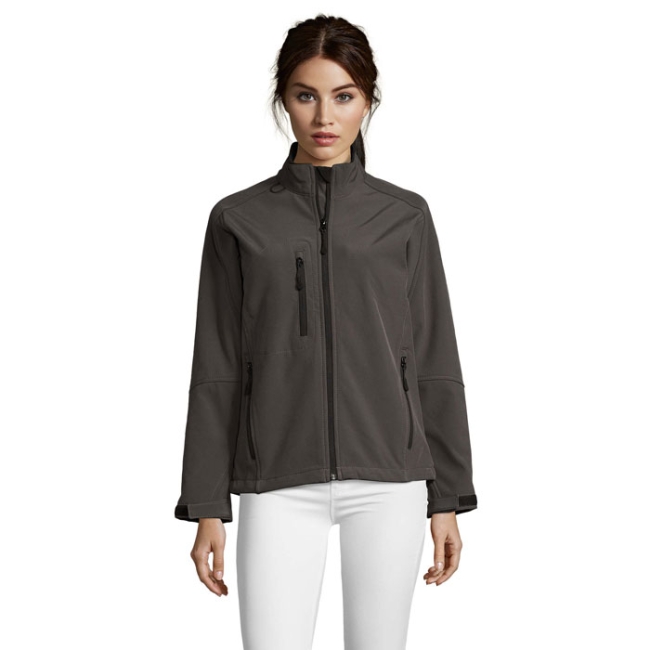 ROXY WOMEN SOFTSHELL ZIPPED