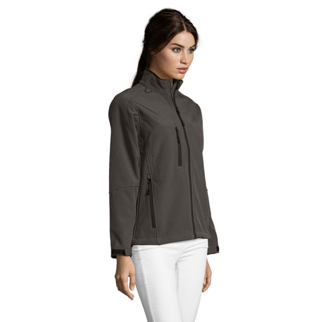 ROXY WOMEN SOFTSHELL ZIPPED
