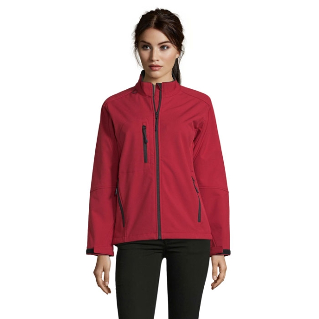 ROXY WOMEN SOFTSHELL ZIPPED