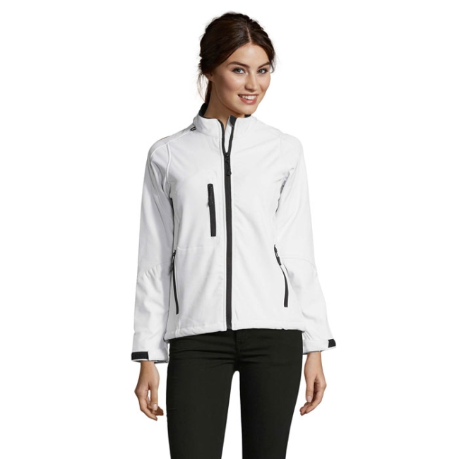 ROXY WOMEN SOFTSHELL ZIPPED