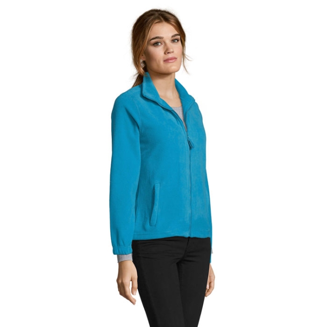 NORTH WOMEN ZIPPED FLEECE