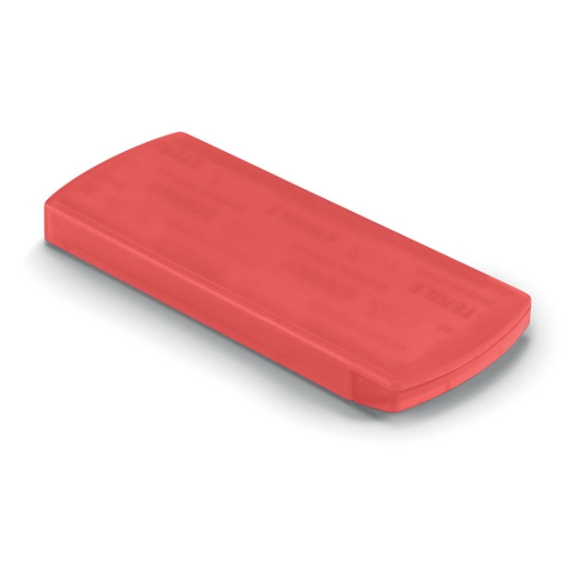 Container with plasters