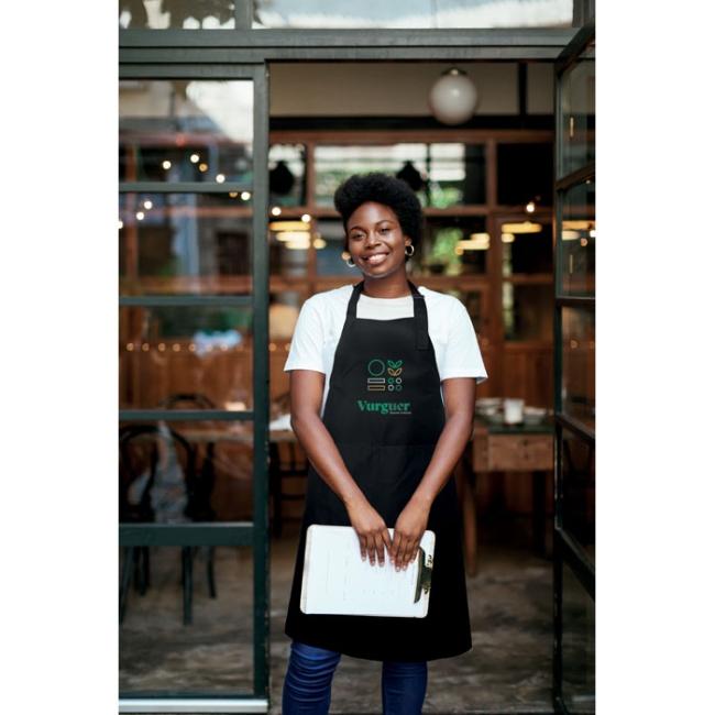 Adjustable kitchen apron