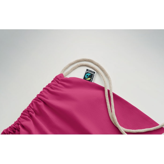Drawstring bag Fairtrade 180gr