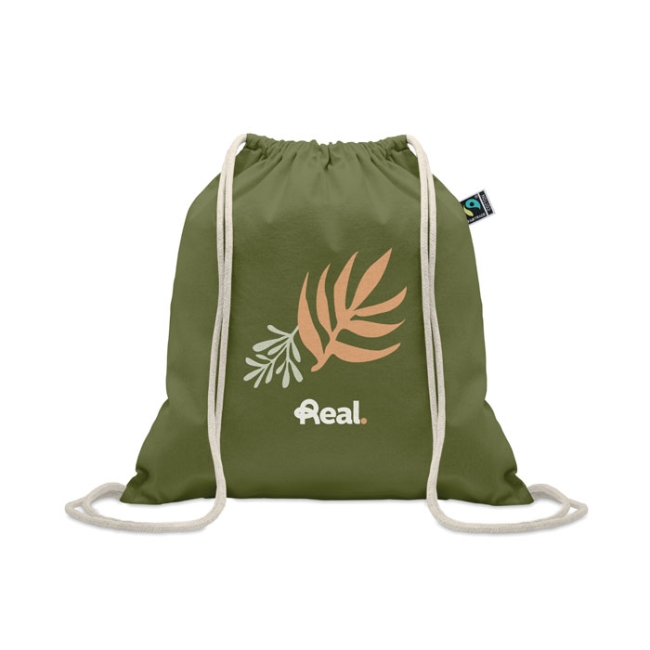 Drawstring bag Fairtrade 180gr