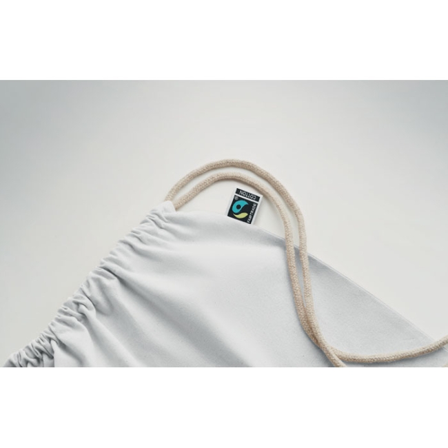 Drawstring bag Fairtrade 180gr