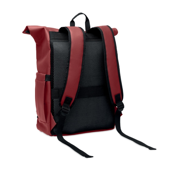 Rolltop laptop rucksack 600D