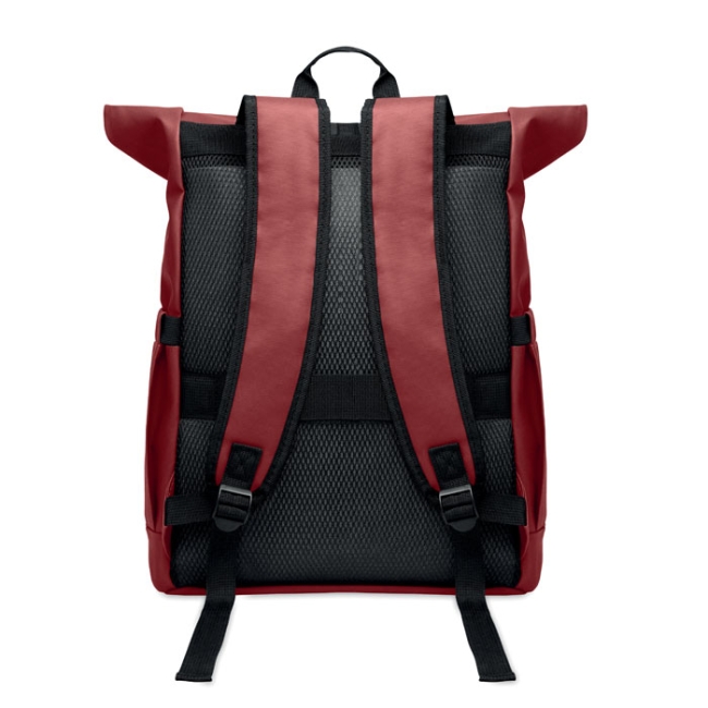 Rolltop laptop rucksack 600D