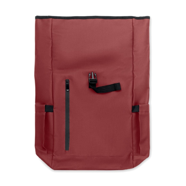 Rolltop laptop rucksack 600D