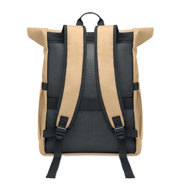 Rolltop laptop rucksack 600D