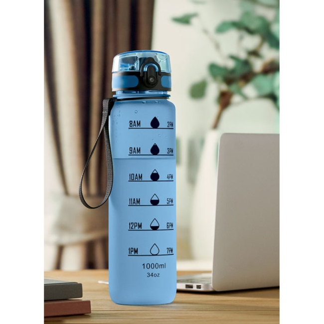 Sports water bottle RPET 1L