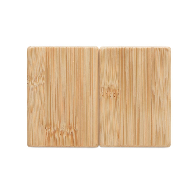 Bamboo salt & pepper set