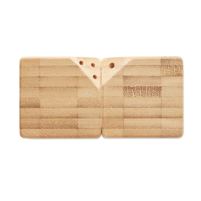 Set sel et poivre en bambou