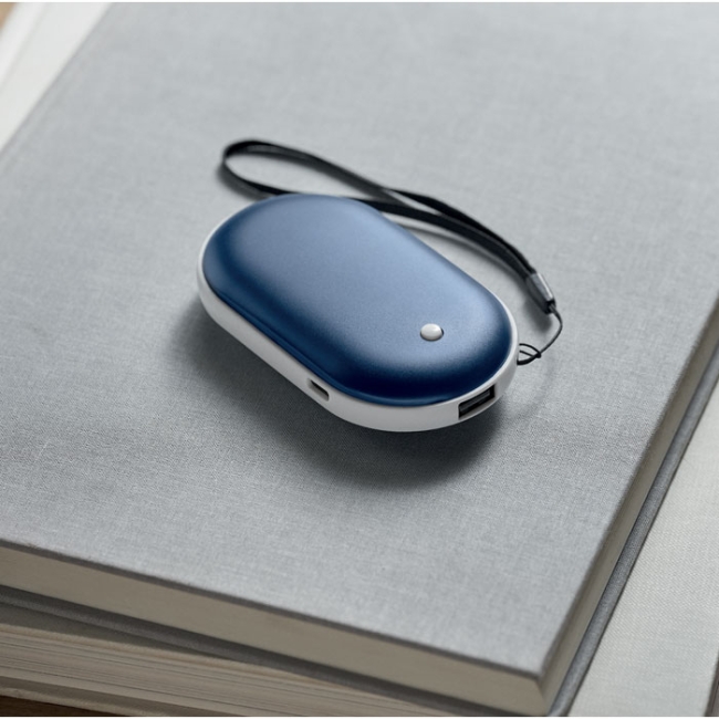 Aluminium electric hand warmer