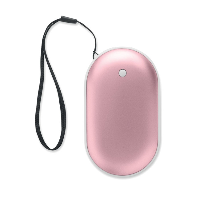 Aluminium electric hand warmer