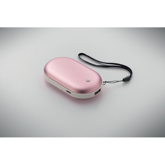 Aluminium electric hand warmer