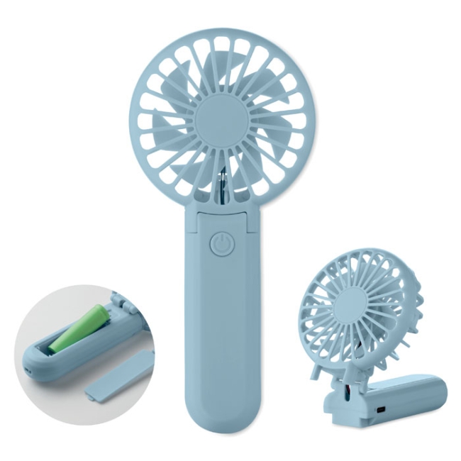 Portable foldable fan