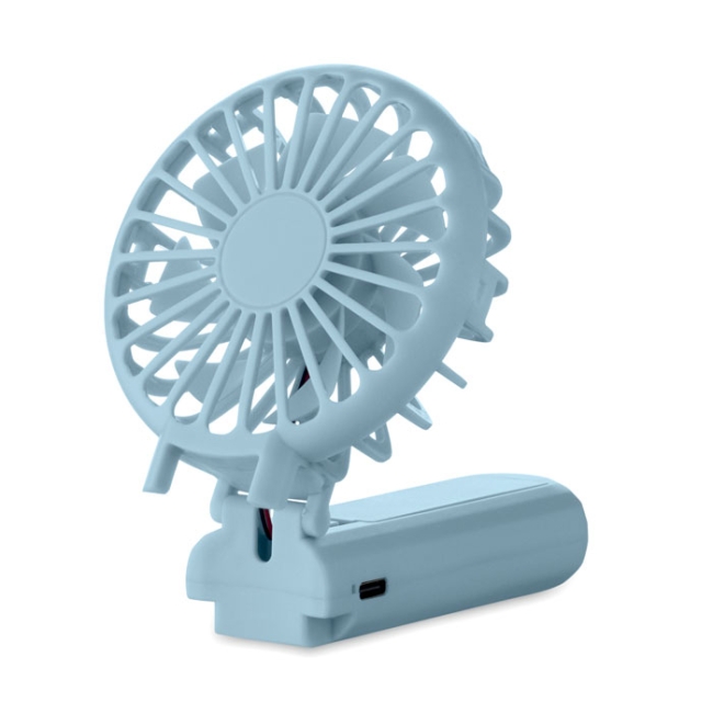 Portable foldable fan