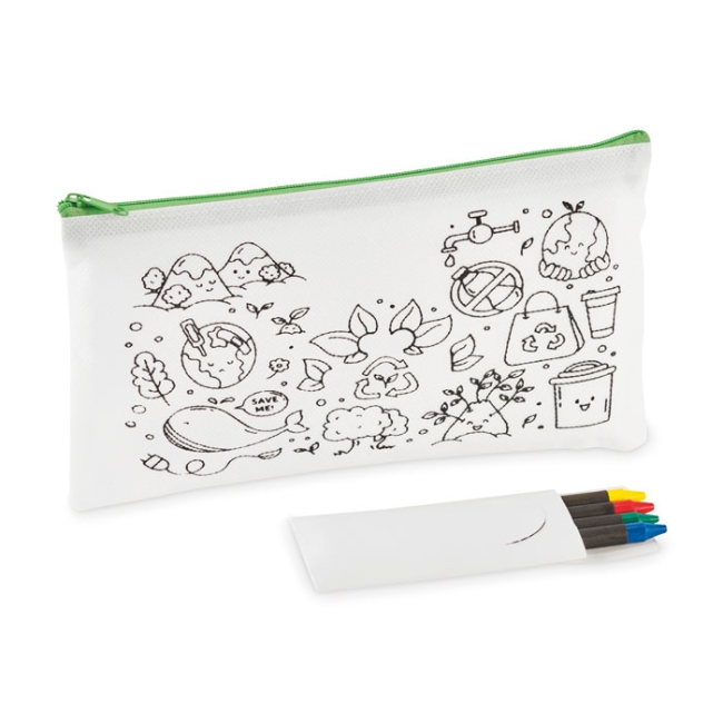 Trousse 4 crayons de couleur