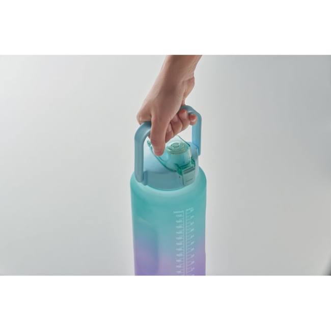 RPET water bottle 2000ml