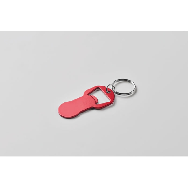 Recycled aluminium bottle opener k