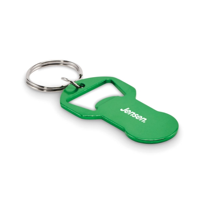 Recycled aluminium bottle opener k