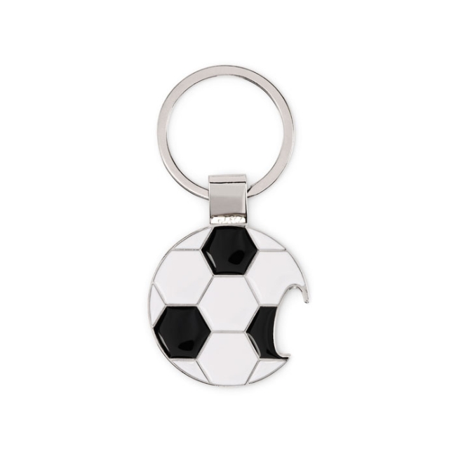 Football keyring with opener