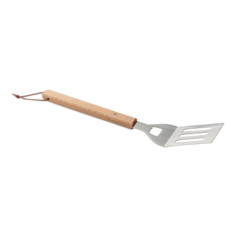 Spatule pour barbecue en hêtre
