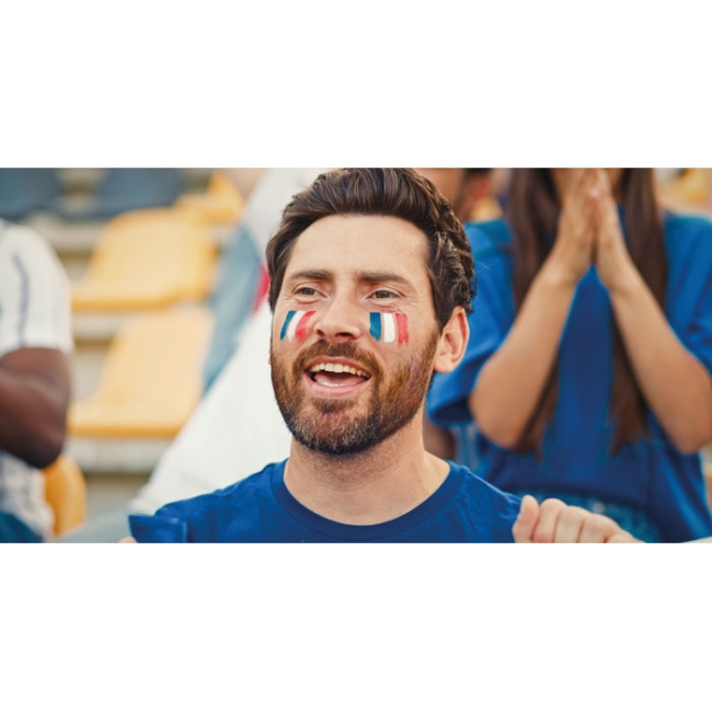 Flag body paint stick