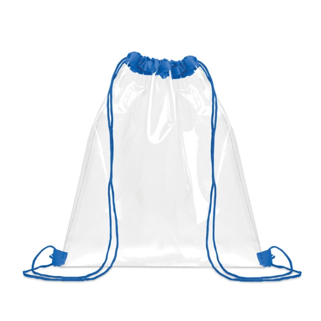 Sac à cordon transparent