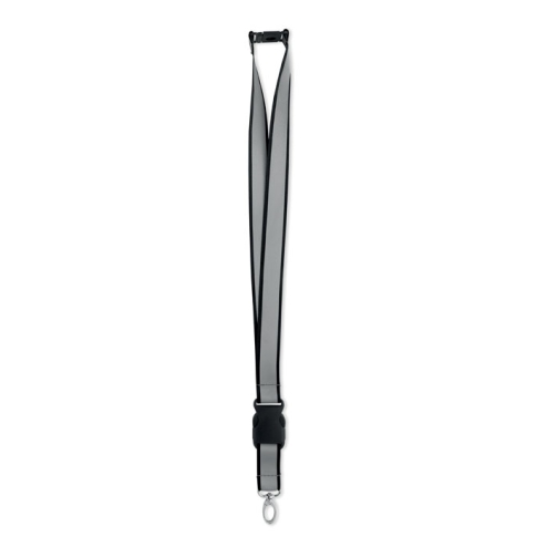 Reflective RPET lanyard