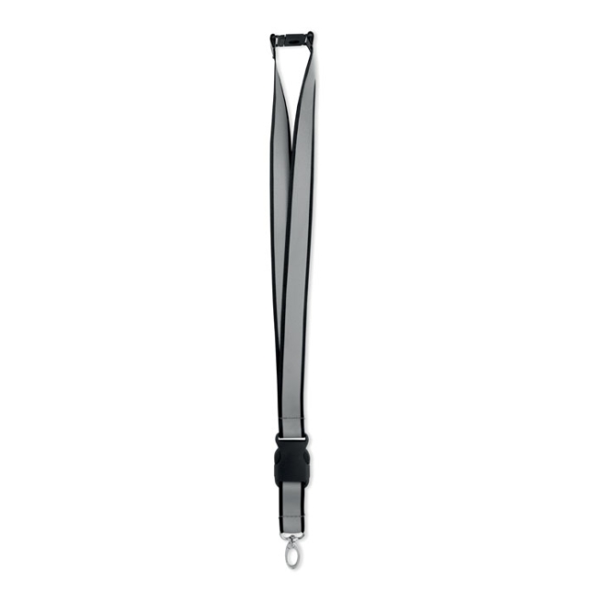 Reflective RPET lanyard