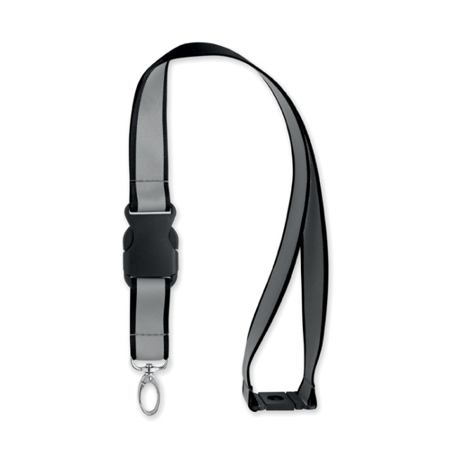 Reflective RPET lanyard