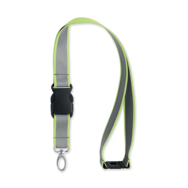 Reflective RPET lanyard