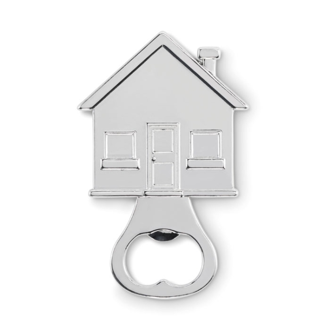 House shape bottle opener