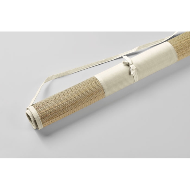 Natte plage paille naturelle