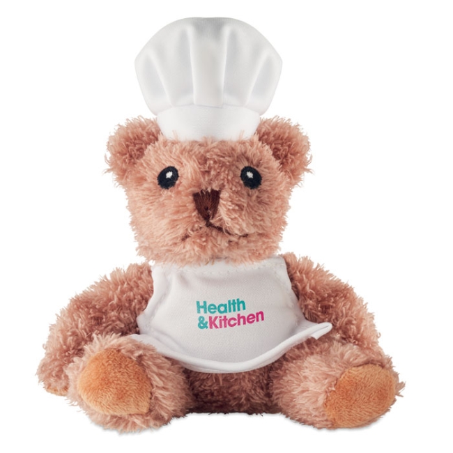 Teddy bear plush chef