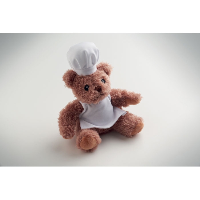 Teddy bear plush chef