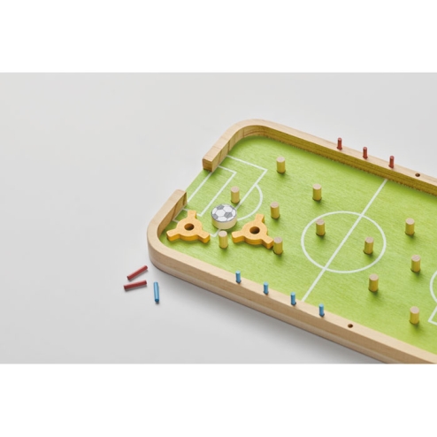 Wooden soccer game