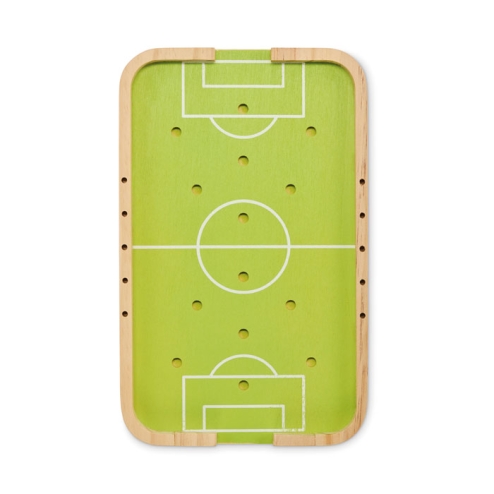 Wooden soccer game