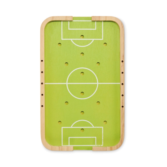 Wooden soccer game